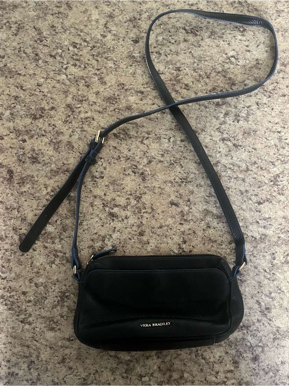 Vera Bradley Unknown Pattern Leather Crossbody Bag